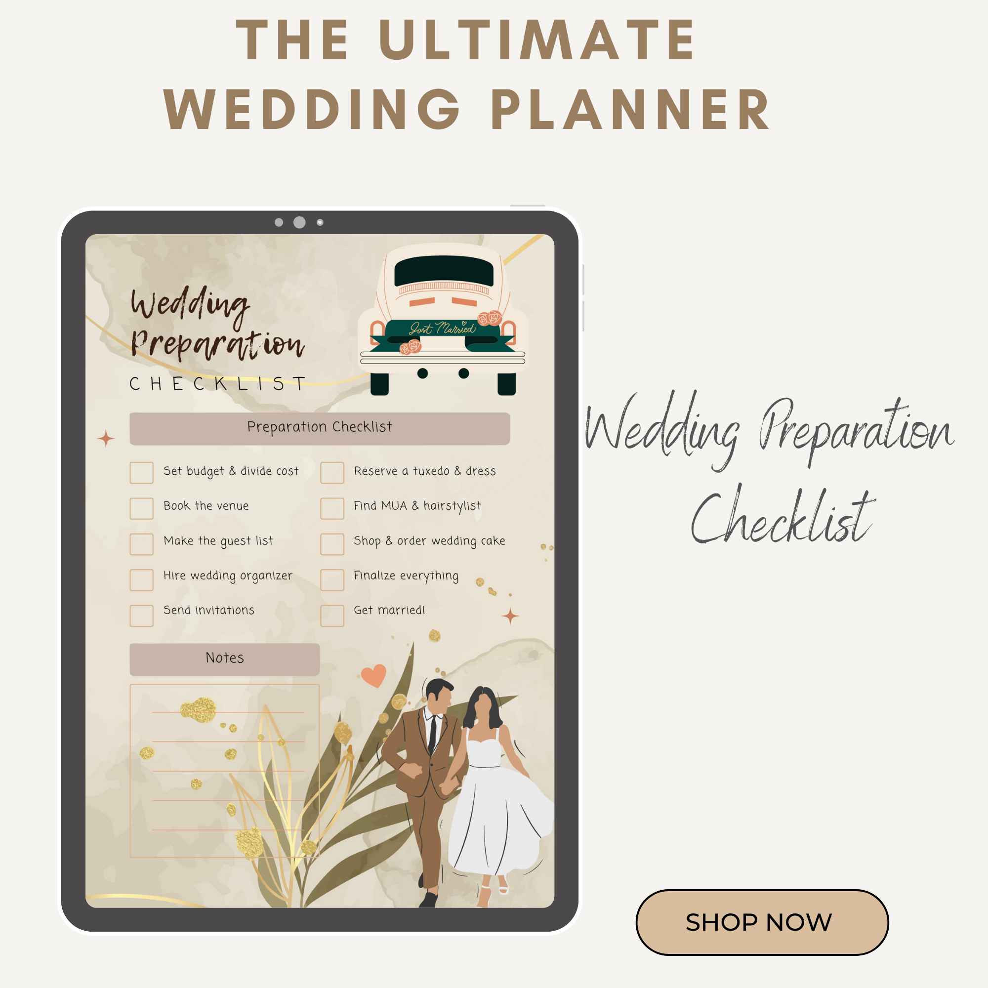 Wedding Planner Printable